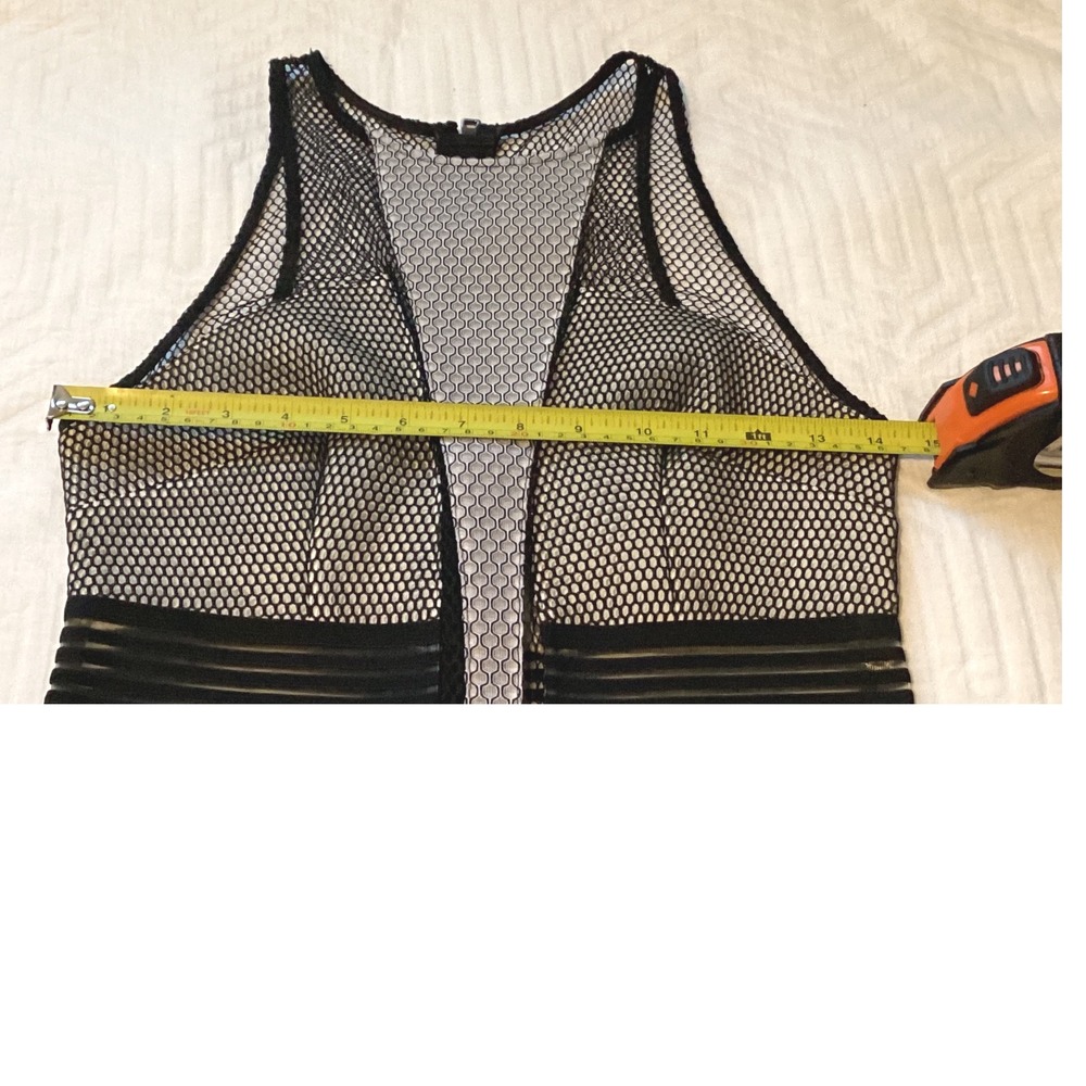 Sachin & Babi Mesh-Inset Sheath Dress – Size‎ 2, Nylon/Spandex Blend - Picture 5 of 9